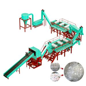 Automatic 600-2000kg/h PP PE Film Cleaner for Plastic Recycl