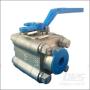 3-Piece Plate Type Ball Valve, 150-1500 LB, Reduced Bore/Ful